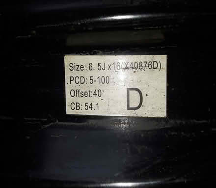 Photo of free Steel Wheels (Bayview and Davisville) #2