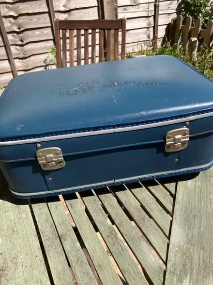 Photo of free 1950s suitcase (Parkstone, Poole. BH14.) #4