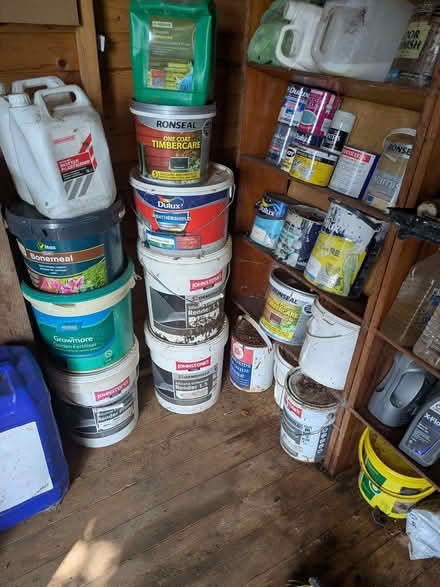 Photo of free Paints, varnishes, plasticiser etc (Bradley ST18) #2
