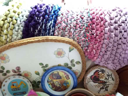 Photo of free Job lot household items - plates, towels, trays, bowls, mat (Bingham NG13) #3