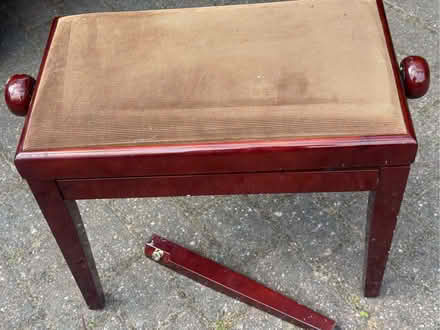 Photo of free Adjustable piano stool in need of repair (Upton CH2) #1