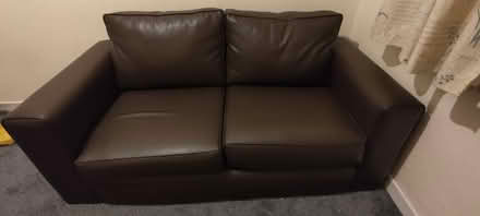 Photo of free Coffee brown 2 seater (Sauchie, Alloa) #1