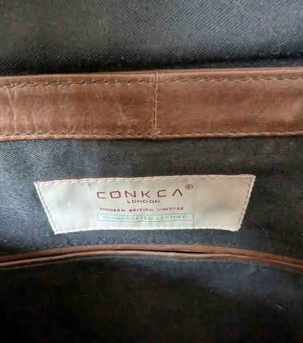 Photo of free Leather record bag (CM12) #4