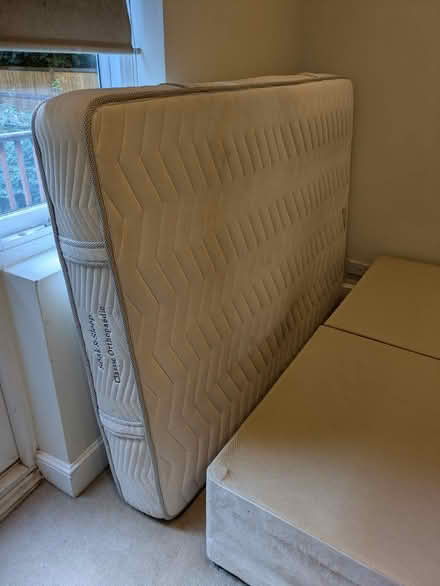 Photo of free Devan Double Bed and Mattress (Earls court) #3