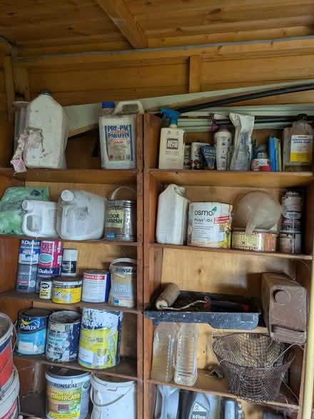 Photo of free Paints, varnishes, plasticiser etc (Bradley ST18) #1
