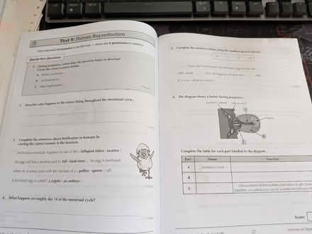 Photo of free Key stage 3 biology 10 minute tests book (Cannon Park CV4) #2