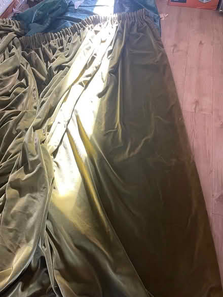 Photo of free Vintage green velvet curtains (Drimnagh) #1