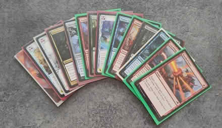 Photo of free D&D cards and plastic holders (Claverton) #1