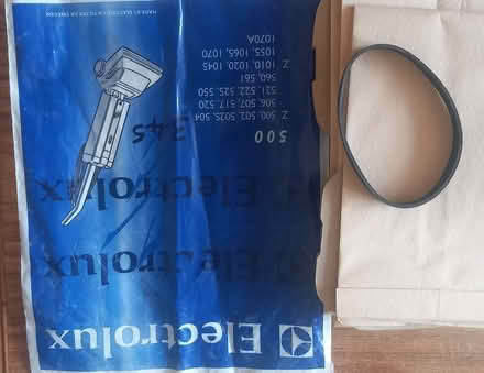 Photo of free Vacuum Cleaner Bags & Belt (Ulverley Green B92) #1