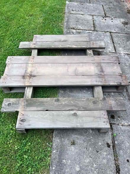 Photo of free Large wooden pallet (Tarleton PR4) #1