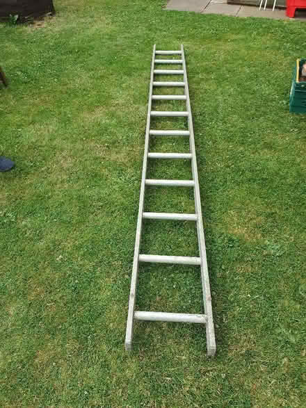 Photo of free Aluminium ladder 10' (Enfield EN2) #1