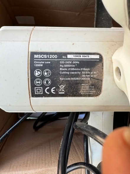 Photo of free Circular Saw (Croydon) #3
