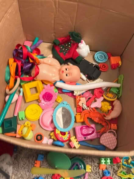 Photo of free Box of random toys,moulders,bricks (Levenshulme) #2