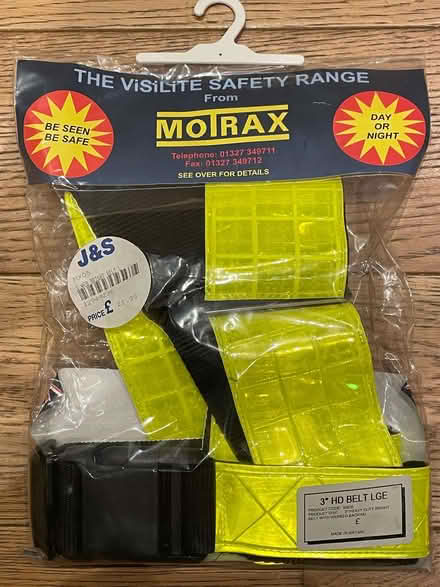 Photo of free Motorcyling reflective belt / sash (Little Eaton DE21) #1