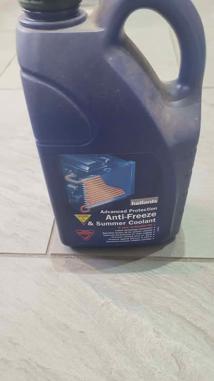 Photo of free Car anti-freeze & summer coolant (Bromley BR1) #1