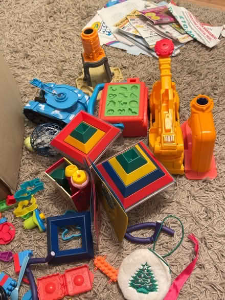 Photo of free Box of random toys,moulders,bricks (Levenshulme) #3
