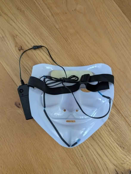 Photo of free Scary mask with light (SL6 furze platt) #3
