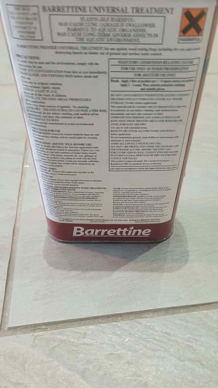 Photo of free Clear coloured universal wood treatment (Bromley BR1) #3