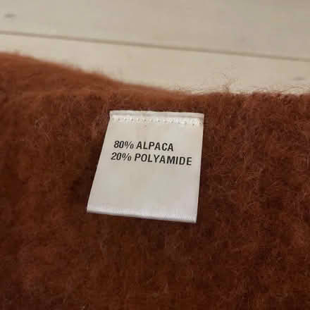 Photo of free Burgundy Alpaca Scarf (Levenshulme M19) #2