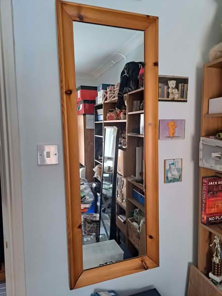 Photo of free Solid Pine Full Length Mirror (Charminster BH8) #1