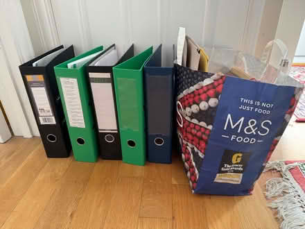 Photo of free Lever Arch Files and more (Oxshott KT22) #1