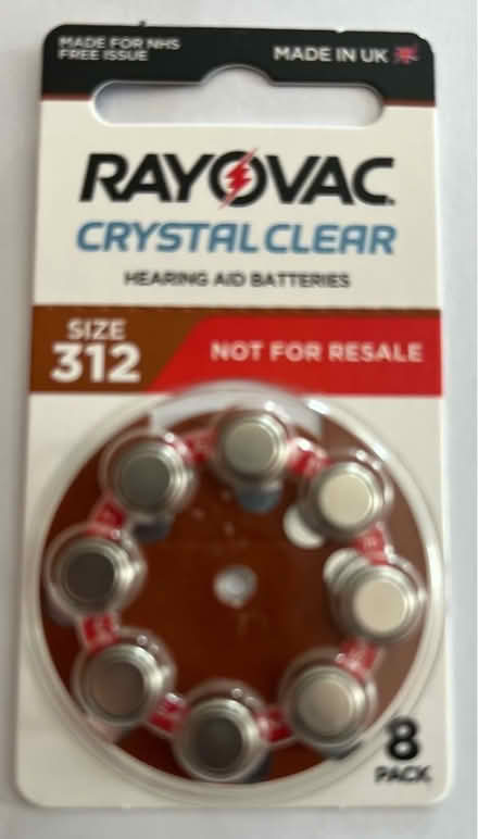 Photo of free hearing aid batteries (Ironbridge TF8) #1