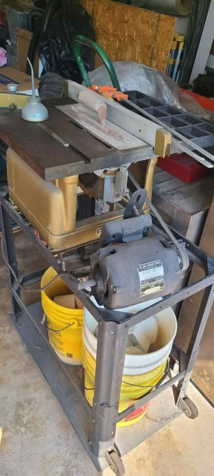 Photo of free Old table saw (Elk Grove Village) #3