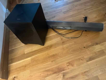 Photo of free Speaker and subwoofer (Highfields Caldecote) #1