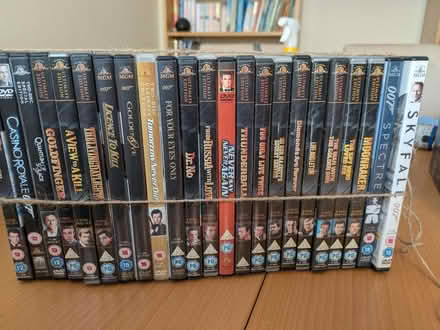 Photo of free James Bond DVDs (SO40 2NZ) #1