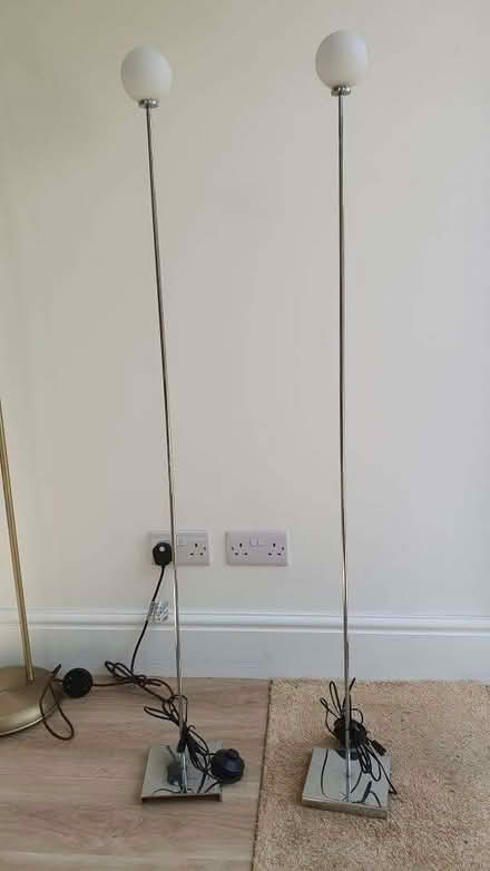 Photo of free 2 floor lamps. (Kingston Gate KT2) #1