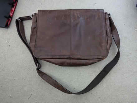 Photo of free Leather record bag (CM12) #1