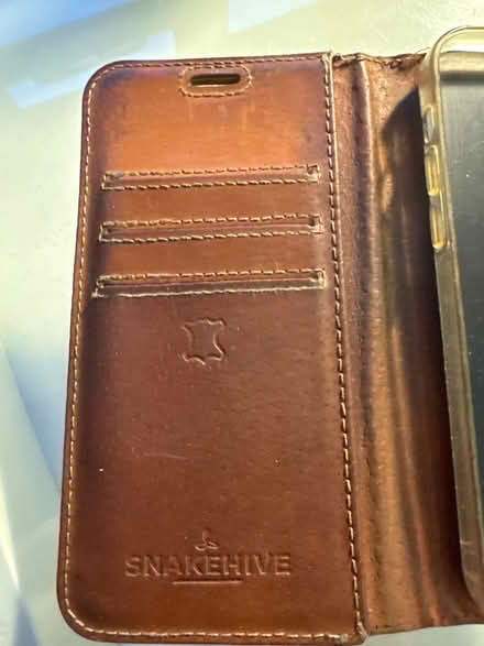 Photo of free Leather Case for IPhone 12 (Wheathampstead AL4) #3