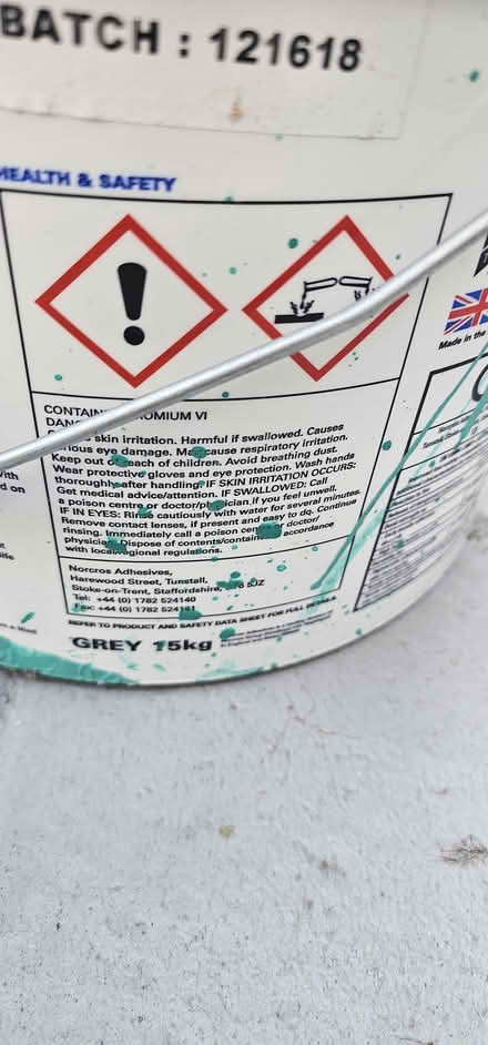Photo of free Rapid set tile adhesive new (Bootle merseyside) #3