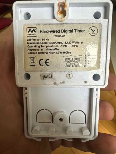Photo of free Master plug digital timer (M20 didsbury) #2
