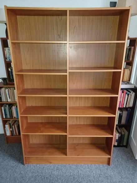 Photo of free Tall wide bookcase (CB2 near Cambridge Station) #1