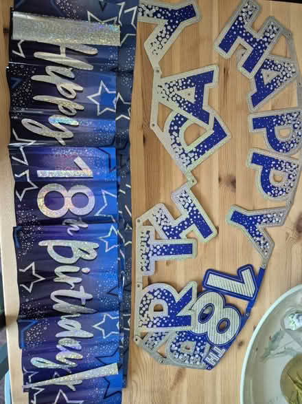 Photo of free 18th birthday banners (Whiteshill, Stroud) #1
