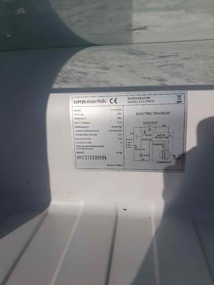 Photo of free Fridge (RG8) #2