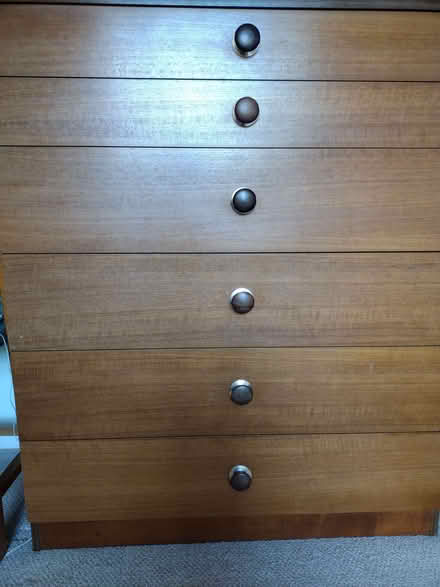 Photo of free Six drawers Chest of drawers (Buxton Central SK17) #1