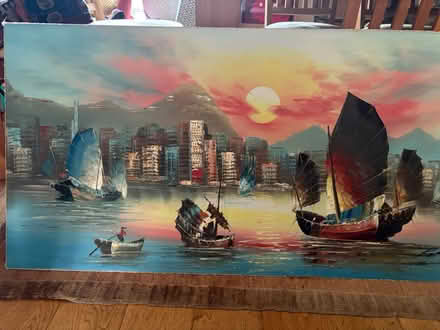 Photo of free Oil painting - Hong Kong (Chislehurst BR7) #1