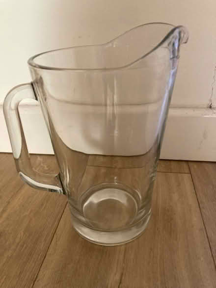 Photo of free Tall glass water jug or vase (Abingdon OX14) #1