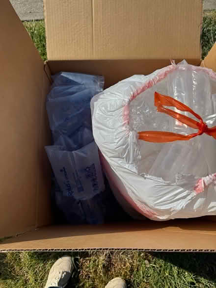 Photo of free Storage bins, lamp, bubble wrap (Thousand Oaks Berkeley) #2