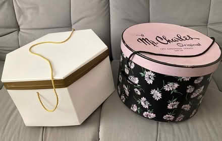 Photo of free Two hat boxes (Haddon Heights, NJ) #1