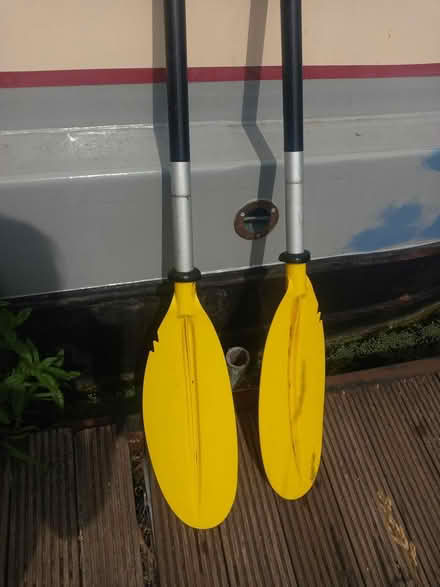 Photo of free Single kayak with paddles (Rugby CV23) #4
