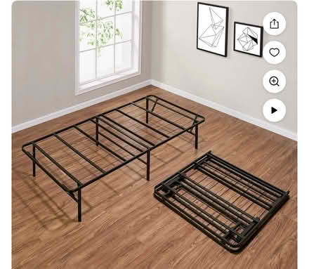 Photo of free 14" foldable King Bed Frame, Black (Reading, near Wakefield) #1