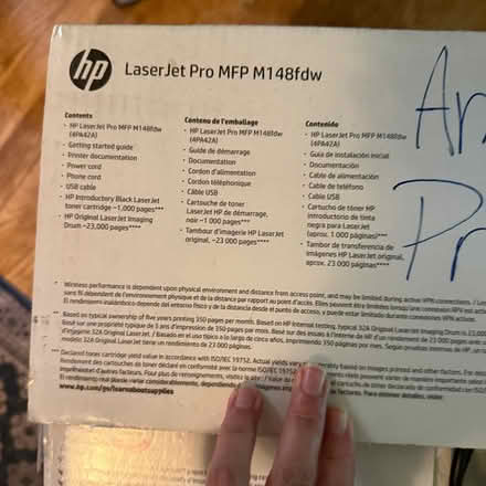 Photo of free Printer in box (Long hill, NJ) #2