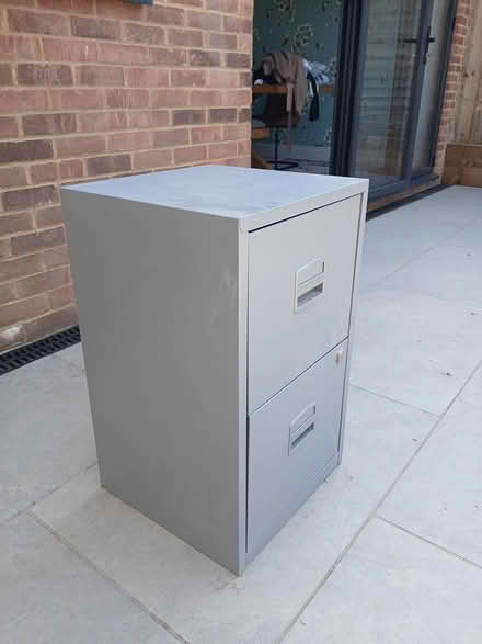 Photo of free Metal Two Draw Filing Cabinet (Eastcote HA4) #2