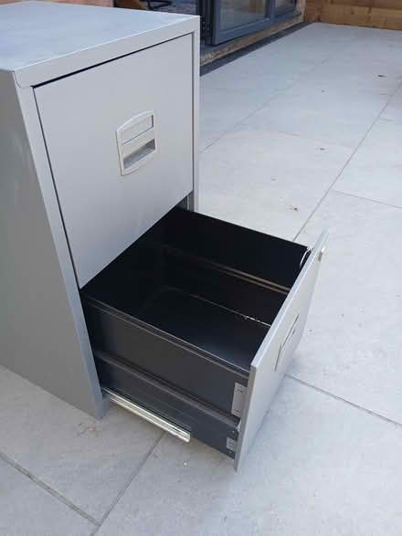 Photo of free Metal Two Draw Filing Cabinet (Eastcote HA4) #4