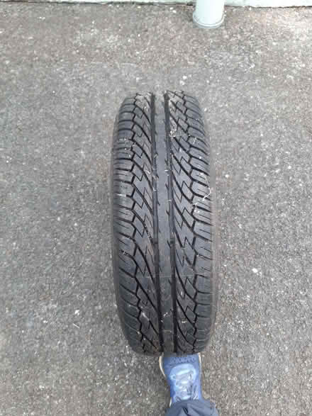 Photo of free Nissan Micra wheel and tyre (Pengorffwysfa LL68) #2