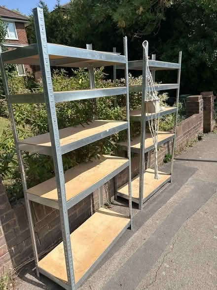 Photo of free 2 sets shed shelves (SE23) #1