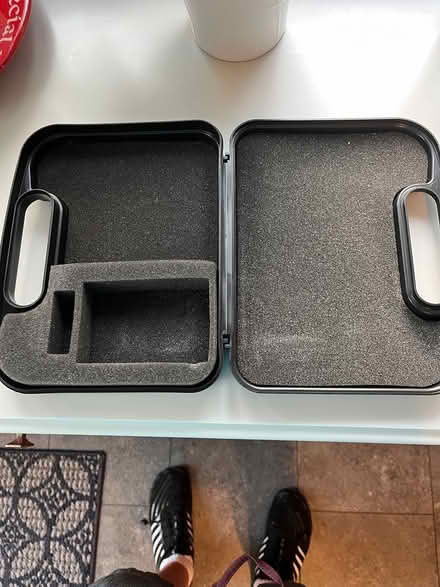 Photo of free strong black plastic case (Prospect and DeAnza) #1